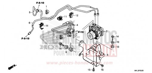 MODULATEUR ABS NC750XAK de 2019